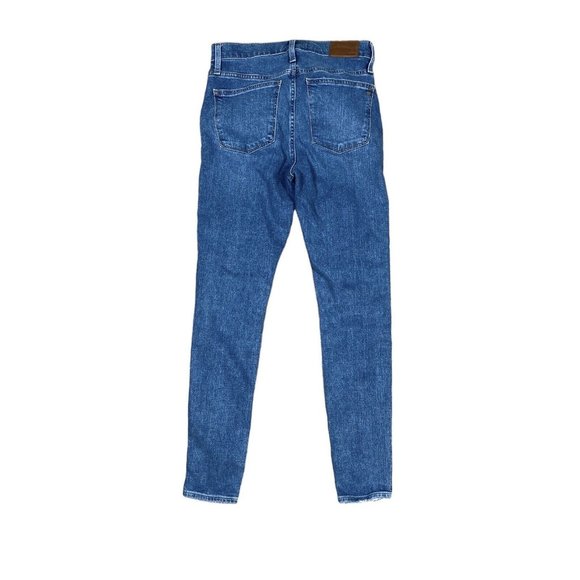 Madewell Jeans Women's 27 Blue 10" High Rise Skinny Button Fly - Picture 5 of 10